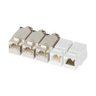 Модуль-вставка типа Keystone для системы мониторинга Кат.6a (Класс Ea) 500МГц RJ45/8P8C FT-TOOL/110/KRONE T568A/B пол...