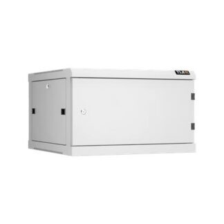 Шкаф настенный разборный 19дюйм 6U метал. дверь Ш600хВ370хГ600мм 2 пары монтажных направляющих сер. TLK TWC-066060-R-...