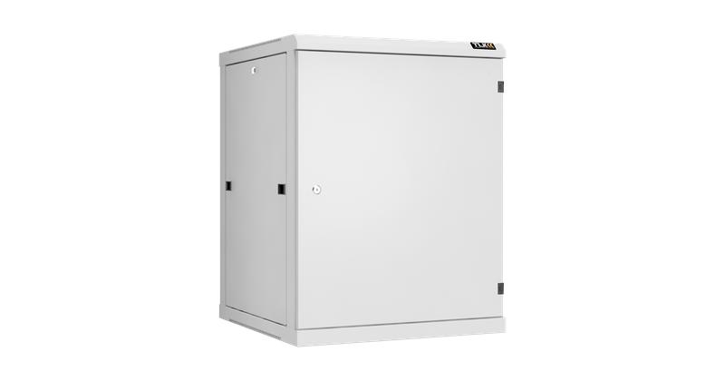 Шкаф настенный разборный 19дюйм 15U метал. дверь Ш600хВ770хГ600мм 2 пары монтажных направляющих сер. TLK TWC-156060-R...