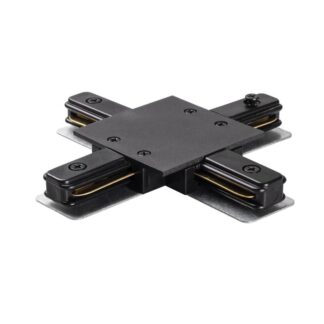 Коннектор X-образный PTR/R CX-BL встраив. шинопровод черн. Pro JazzWay 5031937