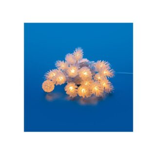 Гирлянда LED "Шишки" ULD-S0500-050/DTA WARM WHITE IP20 PINE CONES 5м 50 диодов тепл. бел. свет провод прозр. Uniel UL...