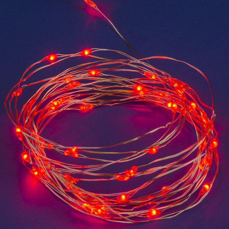 Гирлянда LED ULD-S1000-100/DTA/RC RGB IP44 10м 100 диодов RGB свет пульт ДУ в/к провод прозр. Uniel UL-00007180