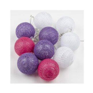 Гирлянда LED "Клубки" ULD-S0200-010/STB/2AA WHITE IP20 TANGLES на батарейках 2AA (не в/к) 2м 10 диодов бел. свет Unie...