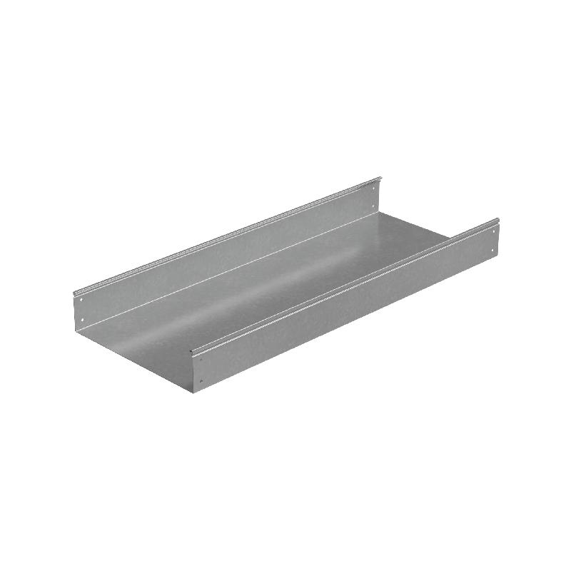 Лоток листовой неперфорированный 400х100 L3000 сталь 1.2мм "СТАНДАРТ ПЛЮС" LNEplus100-400-1.2-3000 INOX304 КМ PL5380