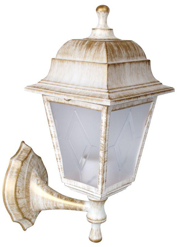 Светильник садово-парковый PP4201/02 C66 НБУ 04-60-001 У1 "Леда" 4-гран. пласт. +пласт. бел. бронза Camelio...