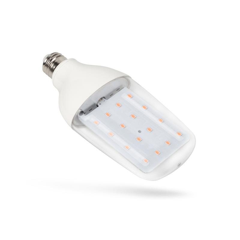 Лампа светодиодная LED-B82-12W/SPBR/E27/CL PLP33WH 12Вт DOUBLESIDE прозрачная E27 для растений спектр для рассады и д...