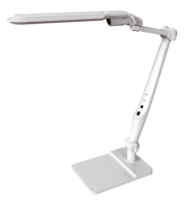 Светильник настольный KD-831 C01 LED 10Вт 230В основание+струбцина 600лм сенс. рег. яркости цветов. темп. бел. Cameli...