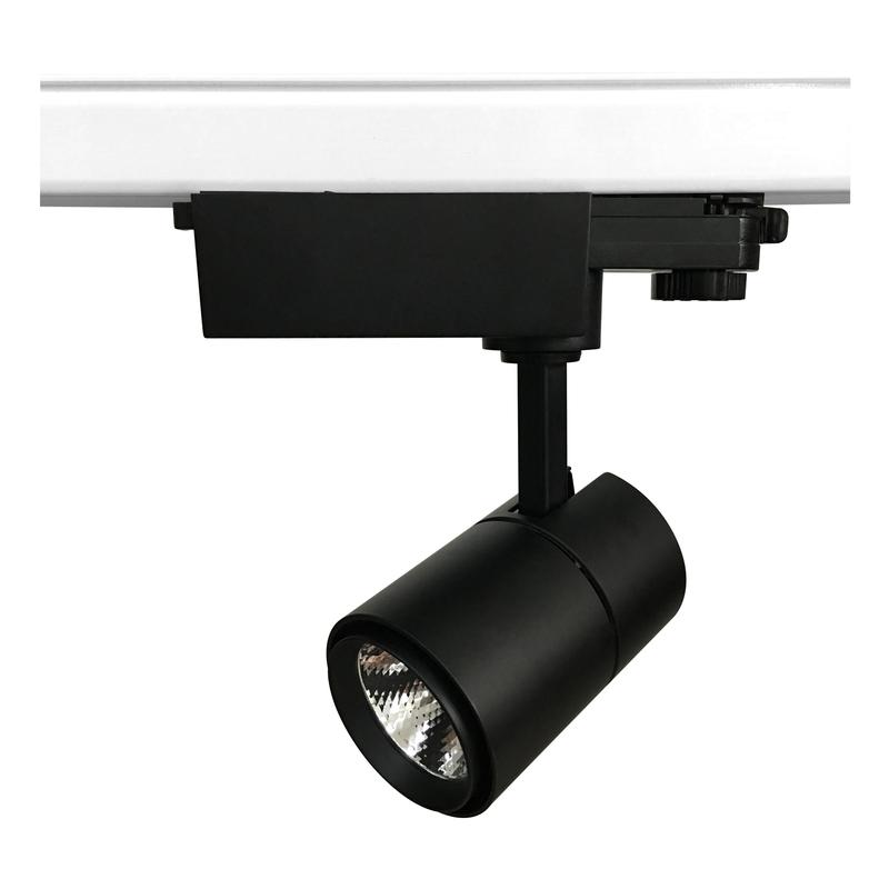 Светильник-прожектор светодиодный трековый ULB-T52-10W/4000K/H BLACK 10Вт 4000К нейтр. бел. 900лм черн. Uniel UL-0000...