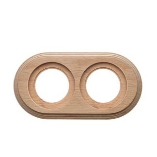 Рамка 2-м ретро дерево натурэль Bironi BF1-620-10