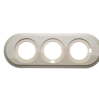 Рамка 3-м ретро пластик. сл. кость Bironi BF1-630-211