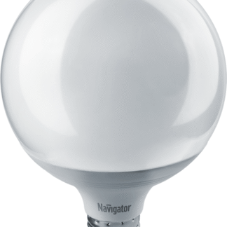 Лампа светодиодная 14 164 NLL-G120-18-230-2.7K-E27 18Вт шар матовая 2700К тепл. бел. E27 1500лм 176-264В Navigator 14164