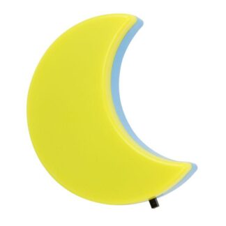 Светильник светодиодный NL-244 "Месяц" 220В ночник с выкл. желт. Camelion 14264