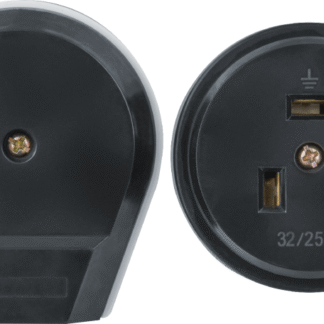 Розетка 14 348 NCA-C03-32A-250-BL IP20 черн. Navigator 14348