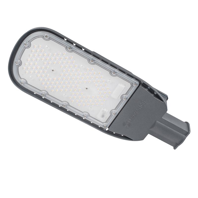 Светильник светодиодный Eco Class Area SPD 90Вт 6500К IP66 12150лм ДКУ/СКУ уличный консоль линза GY сер. LEDVANCE 405...