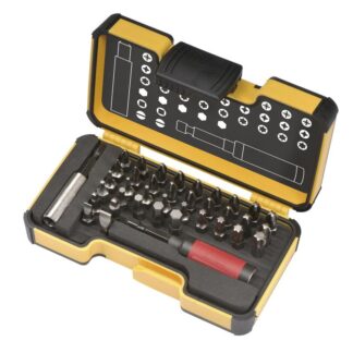 Набор бит SL/PZ/PH/HEX/Tx/SQ с рукояткой ERGONIC и битодержателем STAR в кейсе 38 бит FELO 02073806