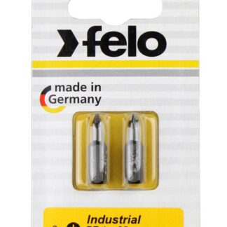 Бита крестовая Industrial PZ 3х25 (блист.2шт) FELO 02103036