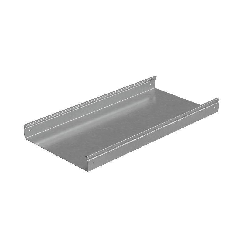 Лоток листовой неперфорированный 300х50 L3000 сталь 0.8мм "Стандарт ПЛЮС" LNEplus50-300-0.8-3000 INOX304 КМ PL5317