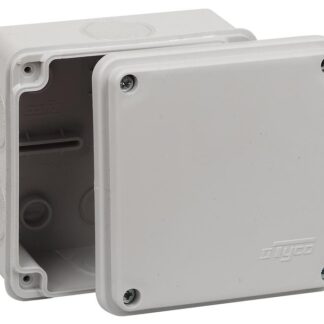 Коробка распределительная ОП 100х100х50мм двухкомпонентн. 7 вводов IP66 сер. Ruvinil 67250