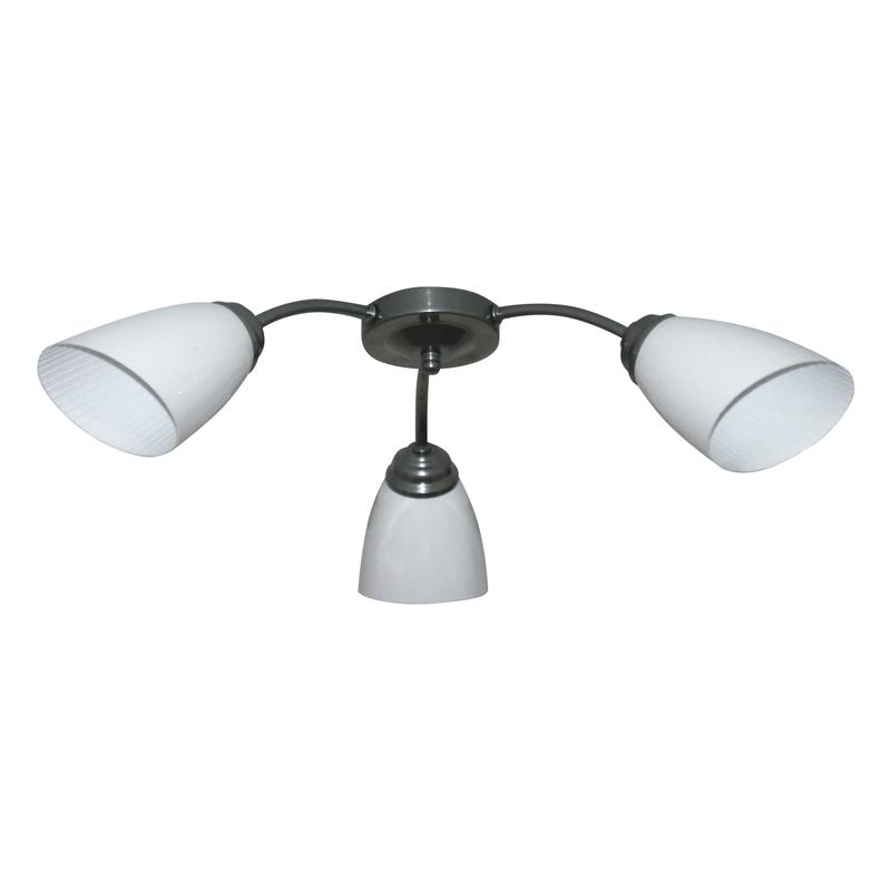 Светильник "Китти" 131 (плафон П0475) НПБ 01-3х60-194 Е27 ИУ хром Элетех 1005404451