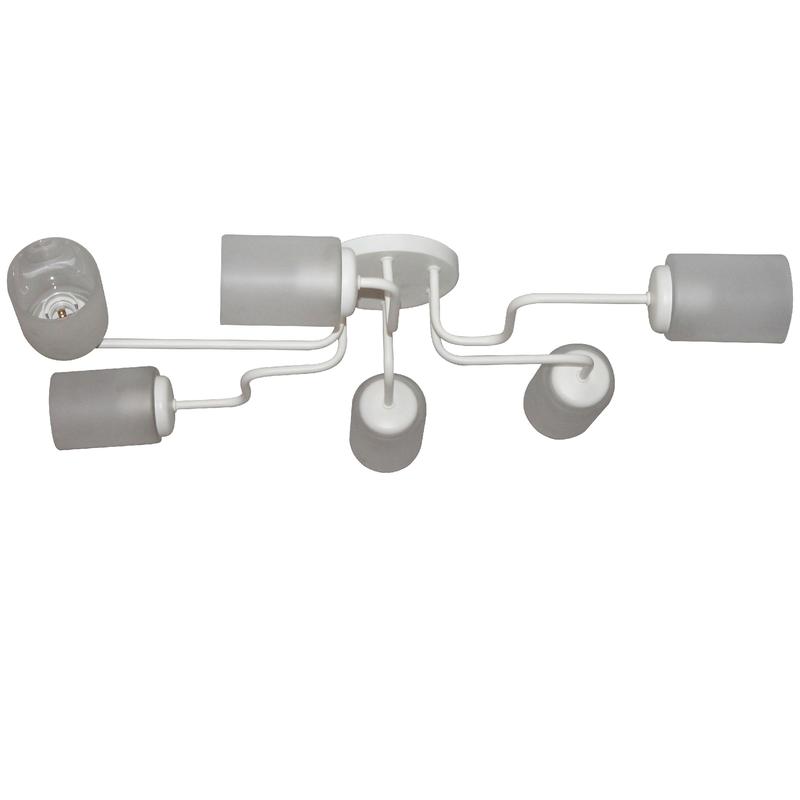 Светильник "Техно" 162 (плафон 8461) НСБ 01-6х60-114 Е27 ИУ бел. Элетех 1005404586