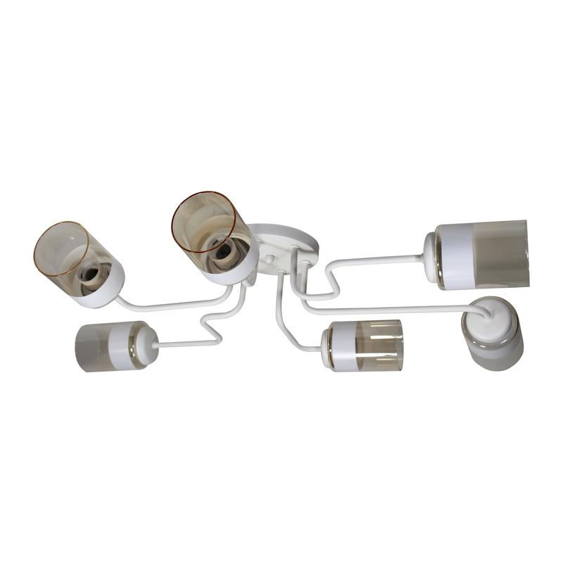 Светильник "Техно" 162 (плафон 8398) НСБ 01-6х60-114 Е27 ИУ бел. Элетех 1005404587