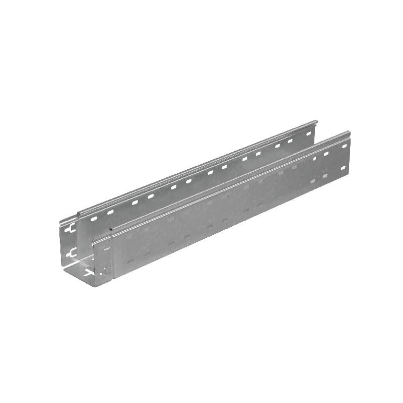 Лоток листовой перфорированный 100х100 L2000 1.5мм "Быстрый монтаж ПЛЮС" LPplus100-100-1.5-2000 КМ PL2850