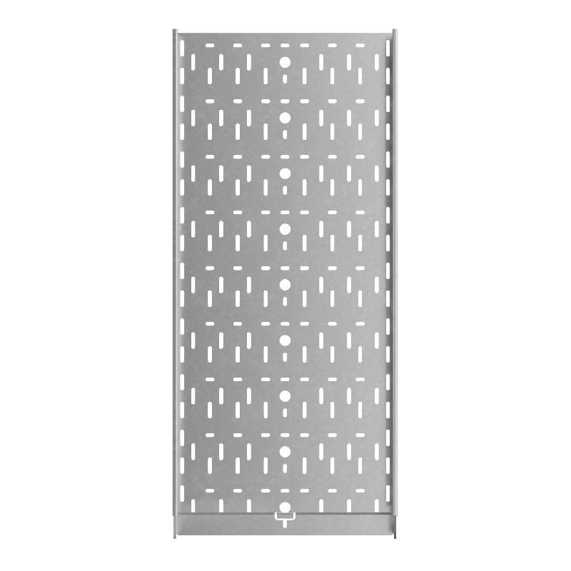 Лоток листовой перфорированный 400х50 L2500 1мм "Быстрый монтаж ПЛЮС" LPplus50-400-1.0-2500 КМ PL6667