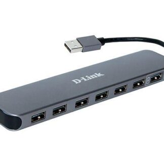 Разветвитель USB 2.0 DUB-H7 7 портов черн. DUB-H7/E1A DUB-H7/E1A D-Link 147041