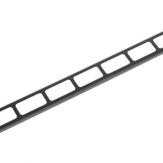 Органайзер кабельный горизонтальный ГКО-О-1-9005 1U Ш=19дюйм Г=85мм односторон. окна черн. ЦМО 1259005