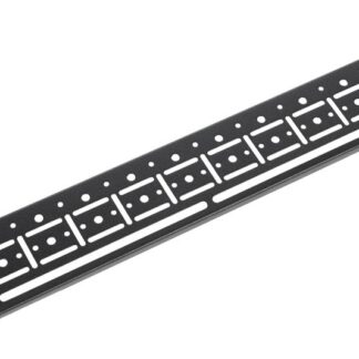 Органайзер кабельный горизонтальный ГКО-У-2-9005 2U Ш=19дюйм Г=85мм односторон. окна ЦМО 1487360