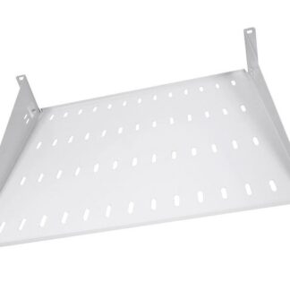 Полка стационарная МС-40-9005 19дюйм 2U Г=400мм нагр. 15кг черн. ЦМО 1250721