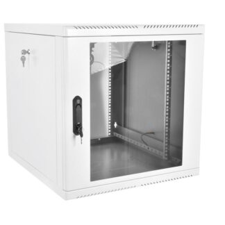 Шкаф коммутационный ШРН-М-9.650 9U 600х650мм передн. двер. стеклян. 50кг сер. ЦМО 1367513