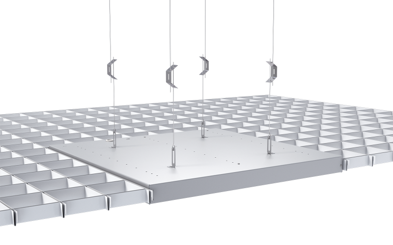 Светильник светодиодный 14 963 ДВО-10-О-30-4К-IP40-Грильято Innolux 14963