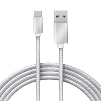 Шнур USB 3.1 type C (male)-USB 2.0 (male) в тканевой оплетке 1м черн. Rexant 18-1884