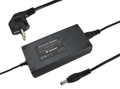 Источник питания 110-220В AC/12В DC 12.5А 150Вт с DC разъемом подключения 5.5х2.1 без влагозащ. IP23 Rexant 200-150-3