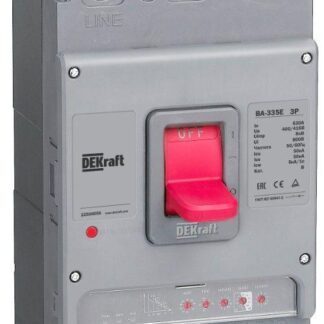 Выключатель автоматический 4п 800А 50кА ВА-336E электрон. расцеп. DEKraft 22509DEK