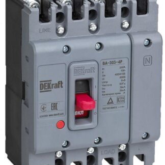 Выключатель автоматический 4п 180А 36кА ВА-303 DEKraft 22784DEK