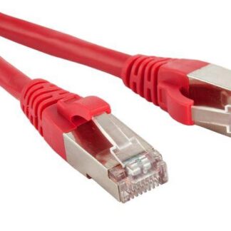 Патч-корд кат.5E F/UTP экранир. LSZH PC-LPM-STP-RJ45-RJ45-C5e-0.5M-LSZH-RD 0.5м красн. Hyperline 230084