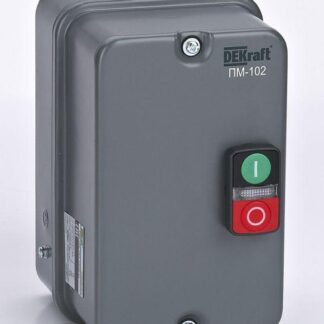 Пускатель электромагнитный 18А AC220/230В 50/60Гц в метал. оболочке DEKraft 23625DEK