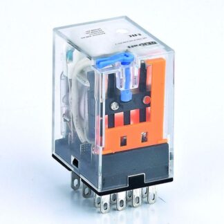 Реле промежуточное ПР-102 3А 24В DC 4 конт. с LED-индикацией и TEST фукц. DEKraft 23805DEK