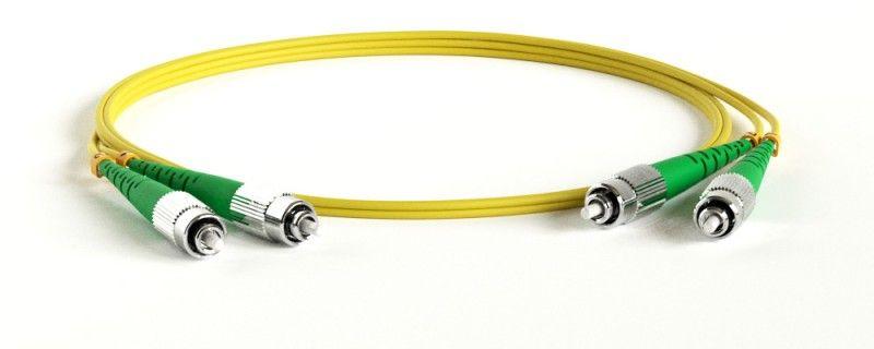 Патч-корд FC-D2-9-FC/AR-FC/AR-H-3M-LSZH-YL волоконно-оптический (шнур) SM 9/125 (OS2) FC/APC-FC/APC 2мм duplex LSZH 3...