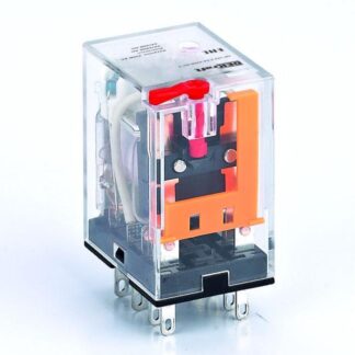 Реле промежуточное ПР-102 5А 127В AC 2 конт. с LED-индикацией и TEST фукц. DEKraft 23863DEK
