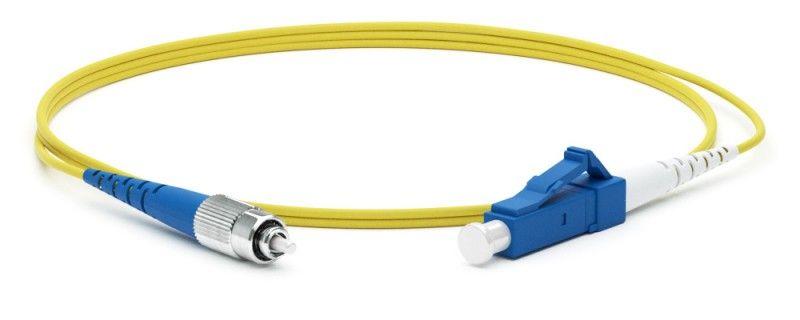 Патч-корд FC-S2-9-FC/UR-LC/UR-H-1M-LSZH-YL волоконно-оптический (шнур) SM 9/125 (OS2) FC/UPC-LC/UPC simplex LSZH 1м H...