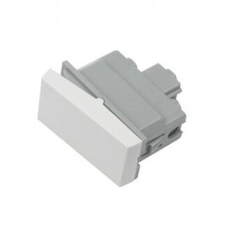 Выключатель 1-кл. 1мод. СП 10А M45/2-SW-WH 45х22.5мм бел. Hyperline 249956