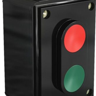 Пост кнопочный 2-м ПКЕ-02 LA4-2H 2НО+2НЗ черн. DEKraft 25064DEK