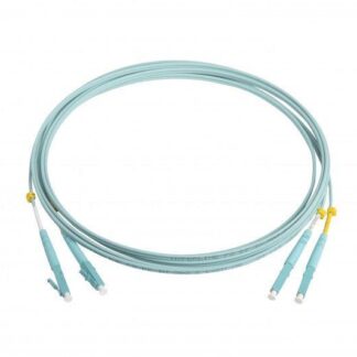 Патч-корд FC-D2-503-LC/PR-LC/PR-H-3M-LSZH-AQ волоконно-оптический (шнур) MM50/125(OM3) LC-LC duplex 10G/40G LSZH 3м H...