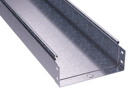 Лоток листовой неперфорированный 150х80 L2000 нержавеющая сталь 0.7мм DKC 35053INOX