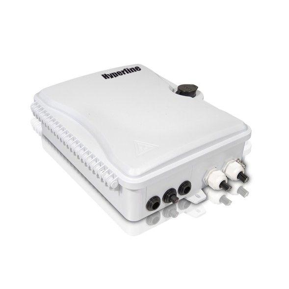 Бокс оптический FO-WBI-16A-GY настенный 16 портов (SC duplex LC) без пигтейлов и проходных адаптеров IP65 295 х 240 х...