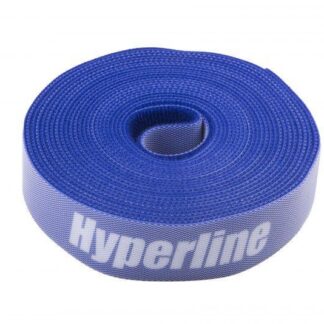 Лента-липучка WASNR-5х25-BL 25х5000мм син. (рулон) Hyperline 401689