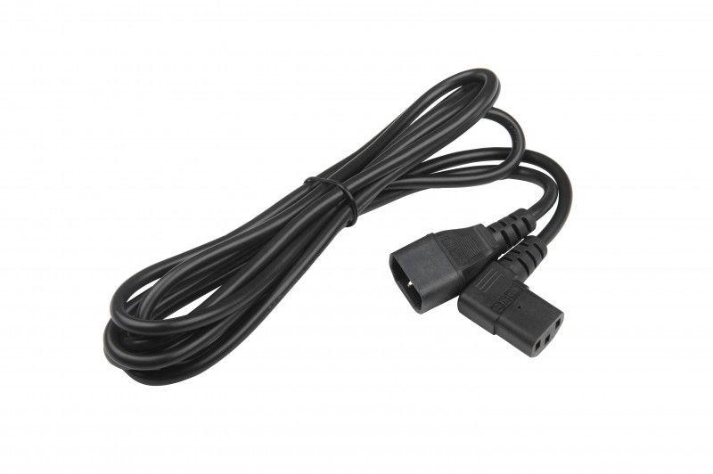 Кабель питания PWC-IEC13A-IEC14-3.0-BK монитор-компьютер IEC 320 C13 (угловая) - IEC 320 C14 (3х1.0) 10А прямая вилка...